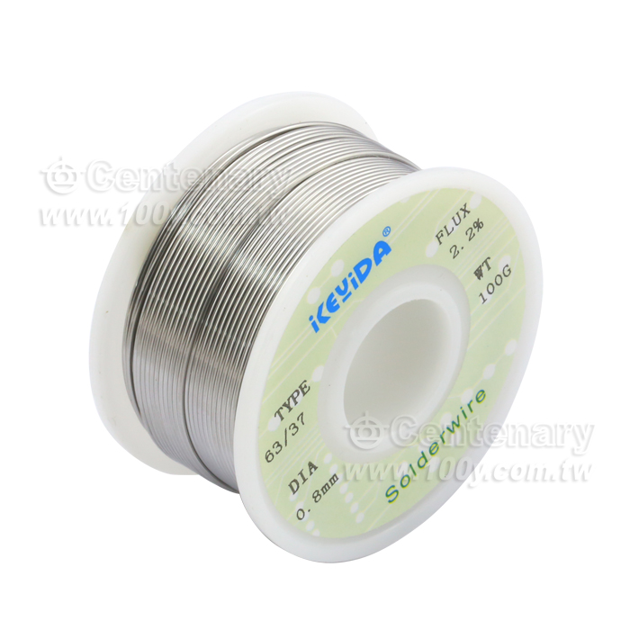 免洗有鉛樹脂心焊錫絲50g/R 0.8mm - 105706 產品圖片