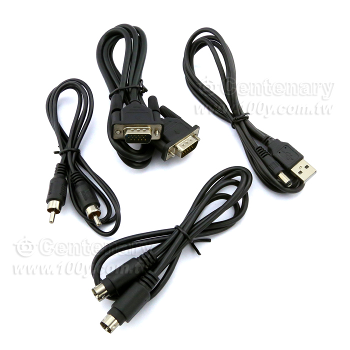 AV/S IN 轉VGA OUT  轉換器 - 106076 產品圖片