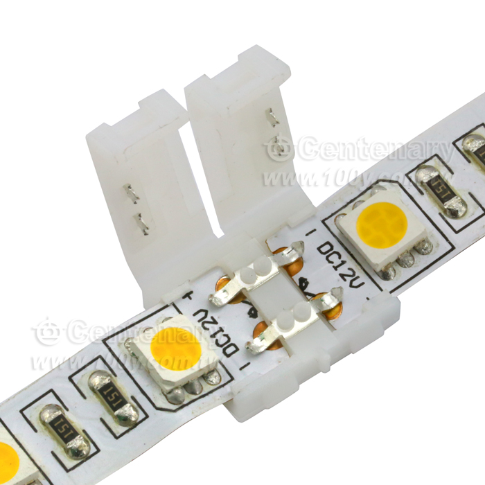 5050 單色燈條免焊連接器 2P - 105306 產品圖片