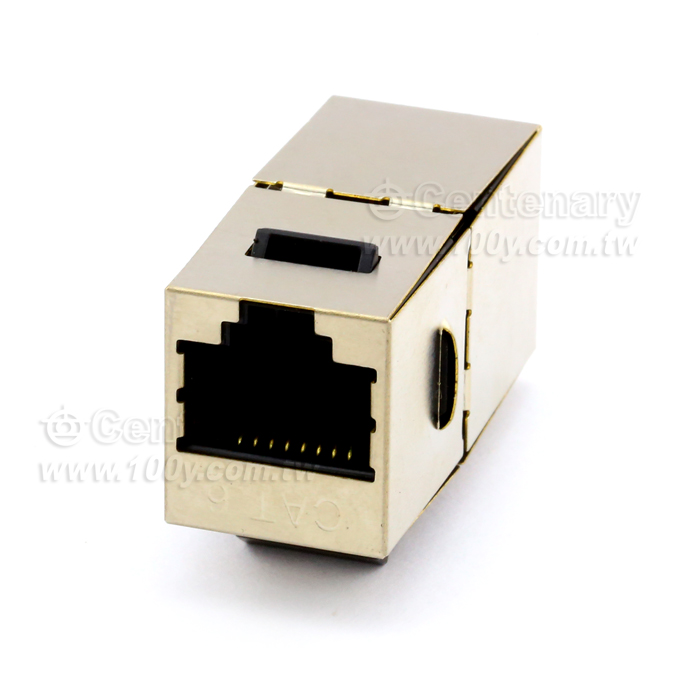 CAT6 六類屏蔽直通模塊轉換接頭 - 107747 產品圖片