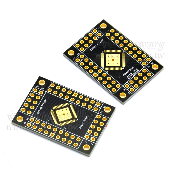 轉接板 QFN52/QFN56 轉DIP - 107792 產品圖片