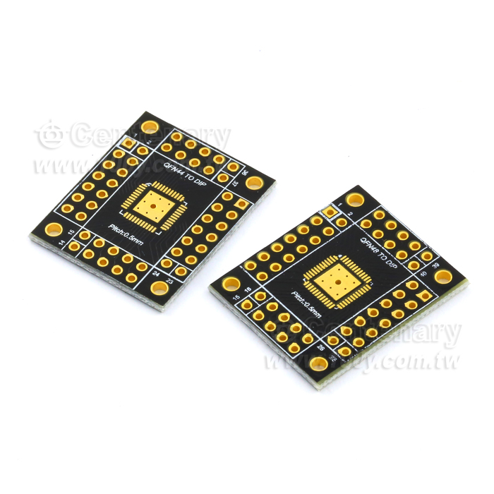 轉接板 QFN44/QFN48 轉DIP - 107793 產品圖片