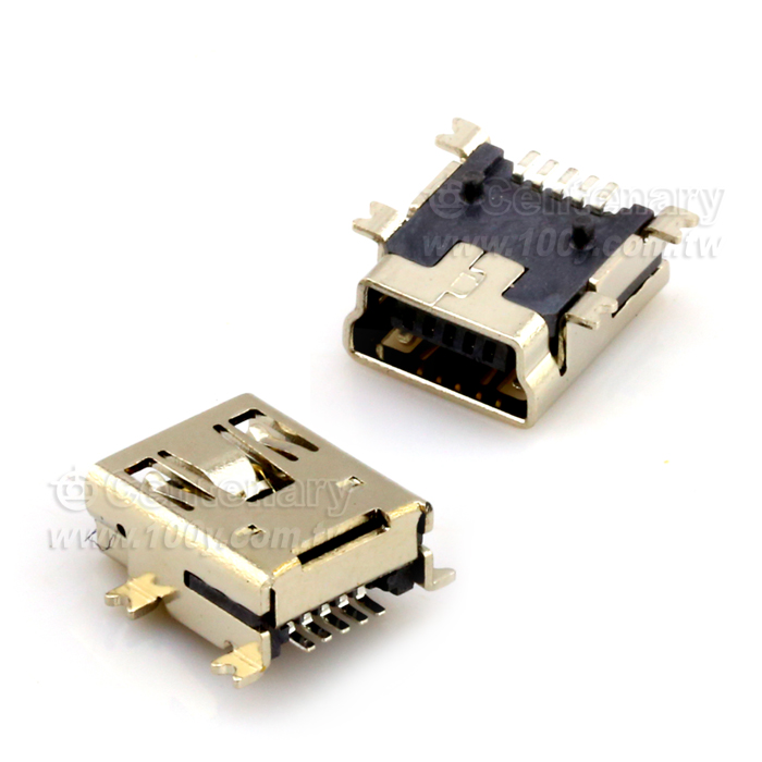 Mini USB 5PIN Socket - 13966 Product Image