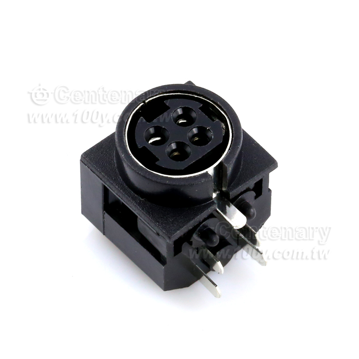 4-Pin Power Din Jack - 108379 Product Image