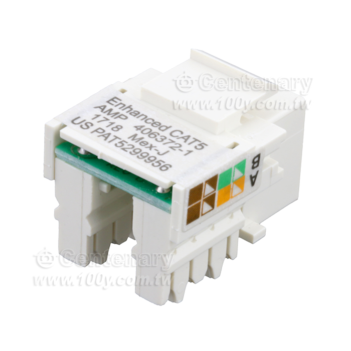 CAT5E 超五類插座模塊 - 108363 產品圖片