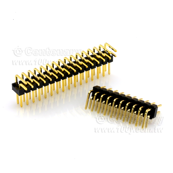 20P(2*10)排針 90° P:2.54 【ROHS】 - 108374 產品圖片