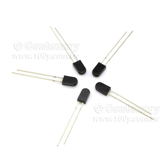 5mm 光接收電晶體管 940nm - 108833 產品圖片
