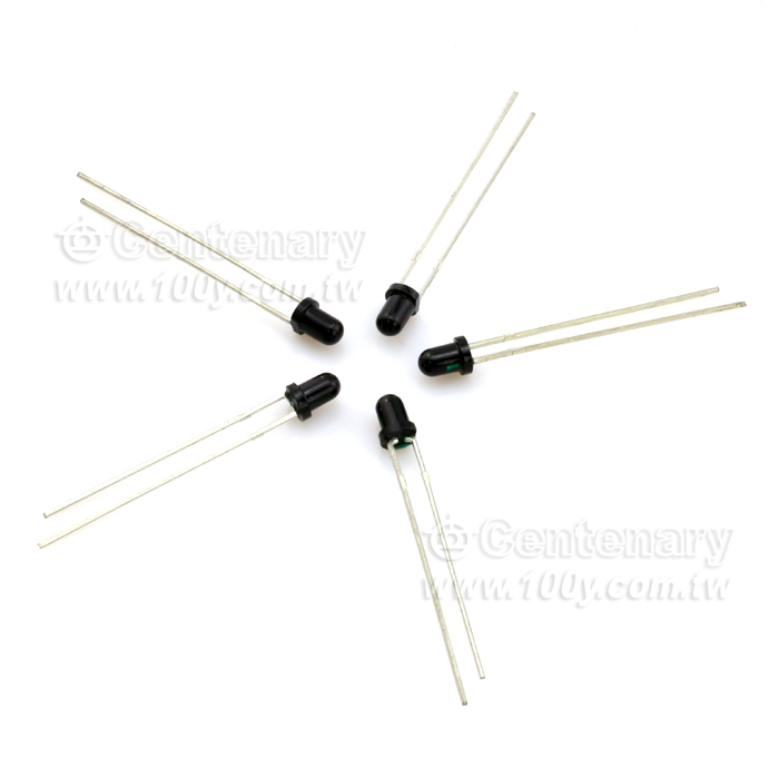 3mm 光接收電晶體管 940nm - 108844 產品圖片