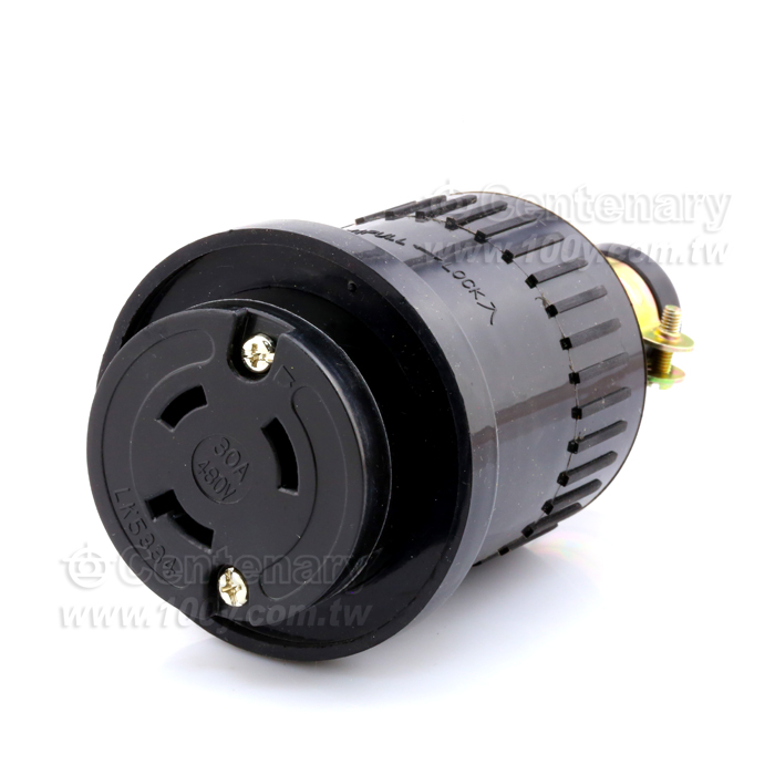 L8-30R Locking Rubber Cord Connector - 108910 Product Image