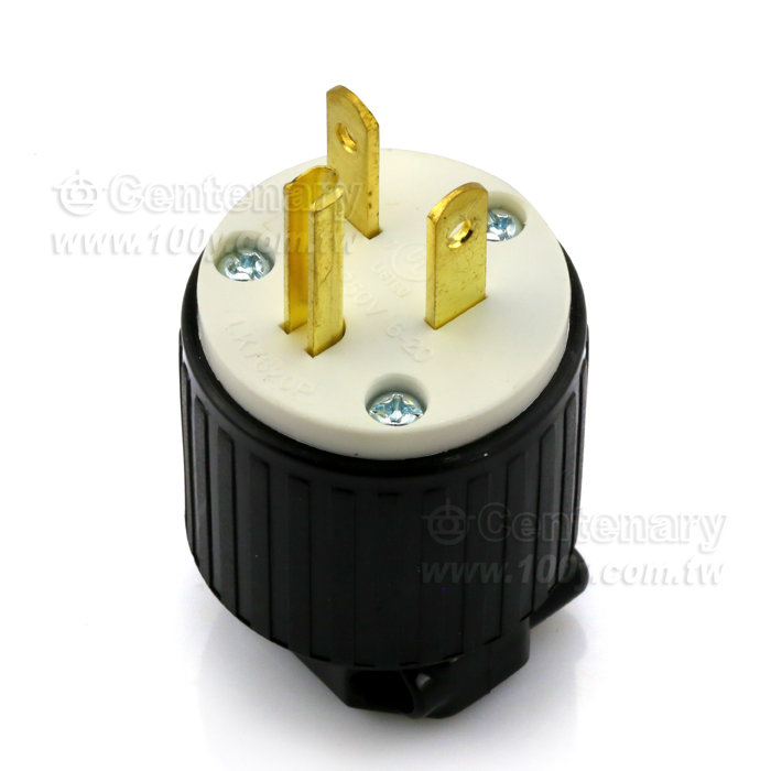 6-20P Straight Blade Plug - 108903 Product Image