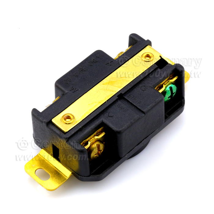 L14-20R 引掛式暗插座 4P 20A/125/250V - 108613 產品圖片