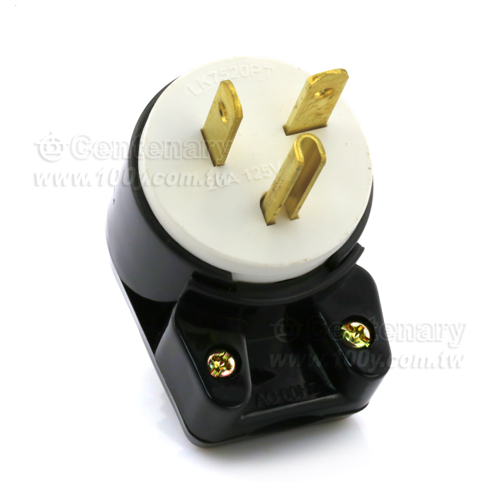 5-20P Straight Blade Angle Plug - 108901 Product Image