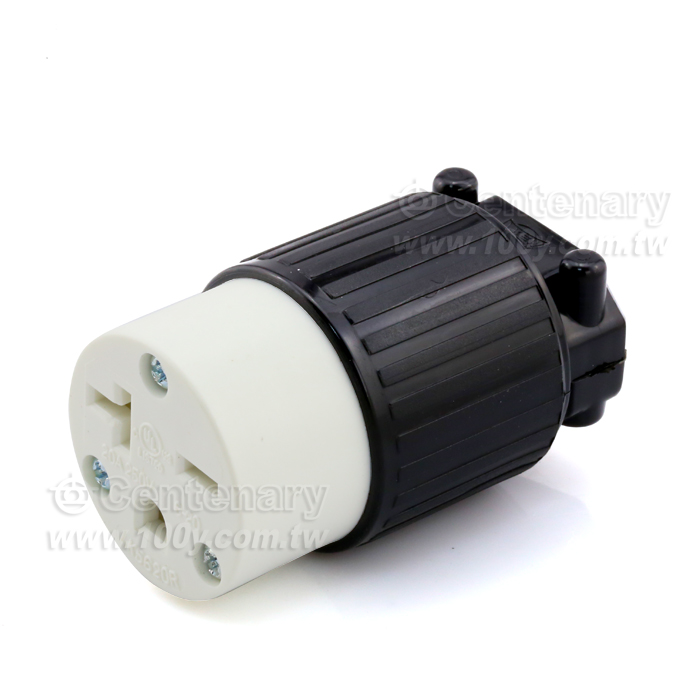 6-20R Straight Blade Cord Connector - 108905 Product Image