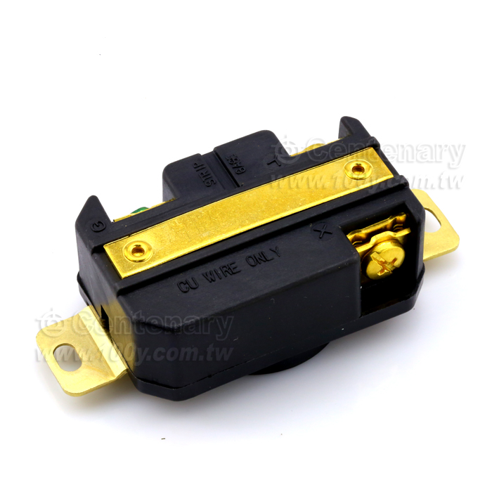 NEMA L6-20R Locking Receptacle - 99019 Product Image