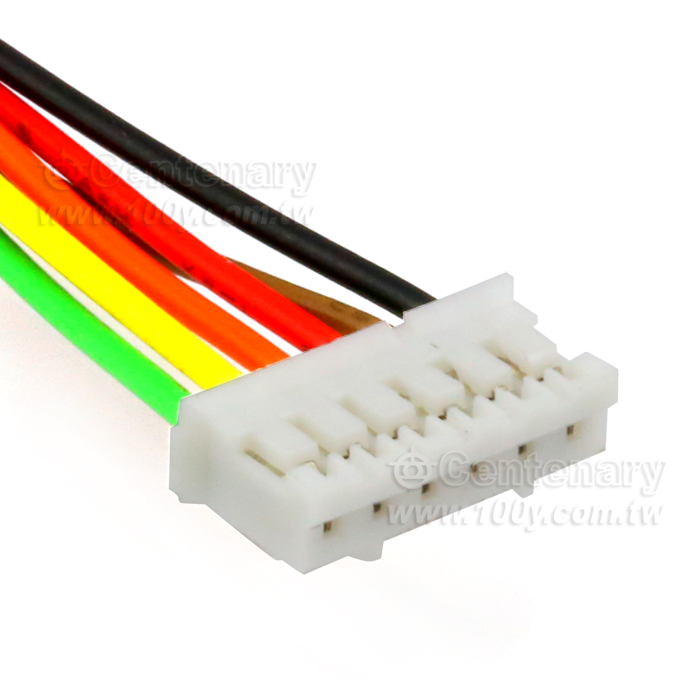 AWG26/43mm 7015 Mate-N-Lok Female Connector+ Terminal Cable P:2mm - 74464 Product Image