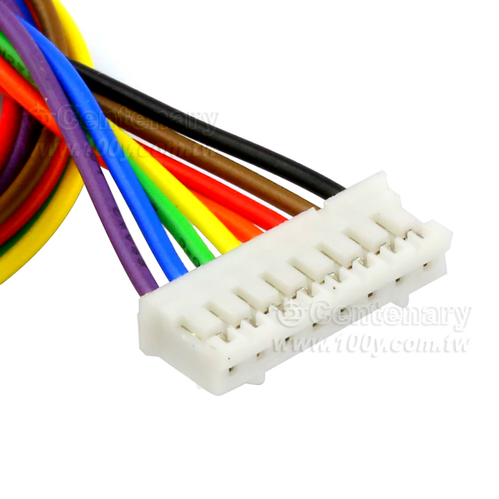 AWG26/30CM 7015 Mate-N-Lok Female Connector+Terminal Cable P:2mm - 109084 Product Image