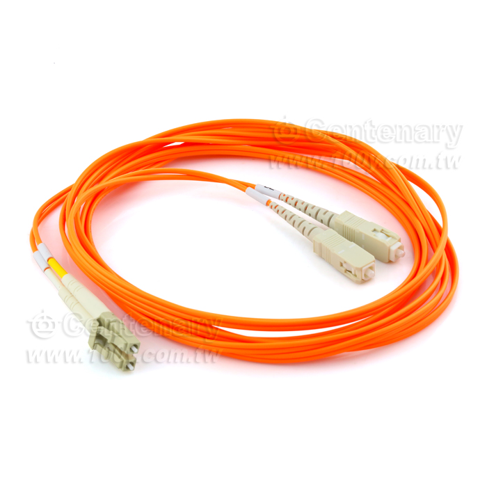 LC/SC 多模雙芯光纖跳線 10M - 129706 產品圖片