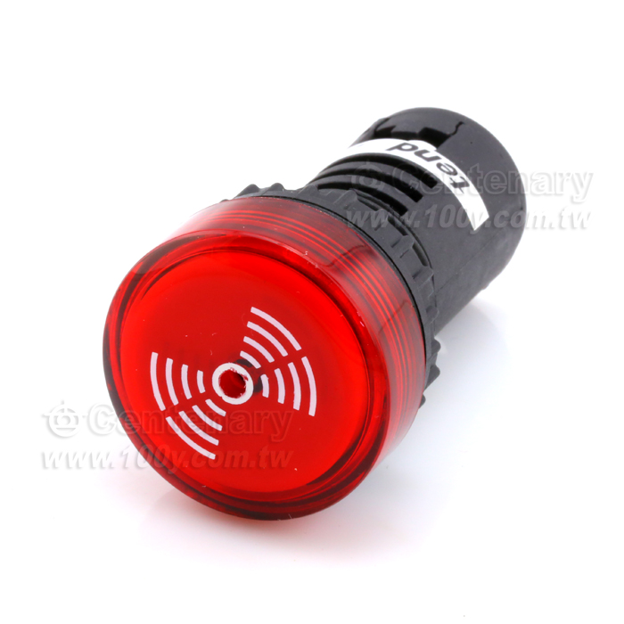 22mm LED 蜂鳴指示燈 24V - 109181 產品圖片