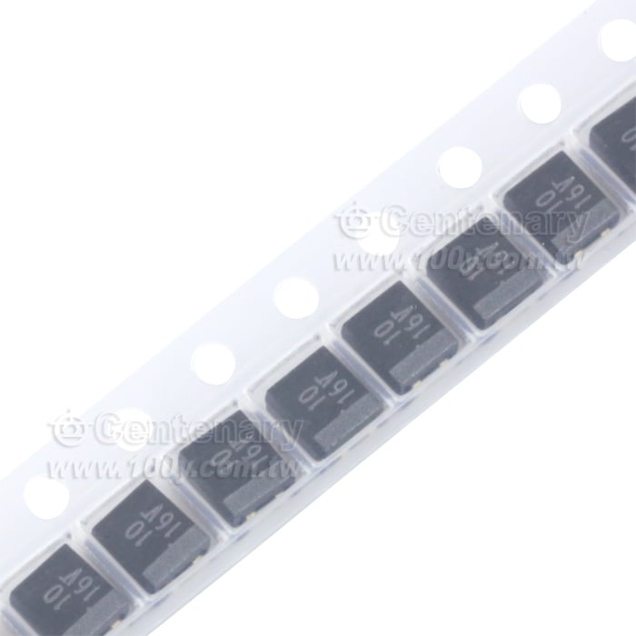 SMD 鉭質電容 22UF 20V 20% 1211 B Case - 117119 產品圖片