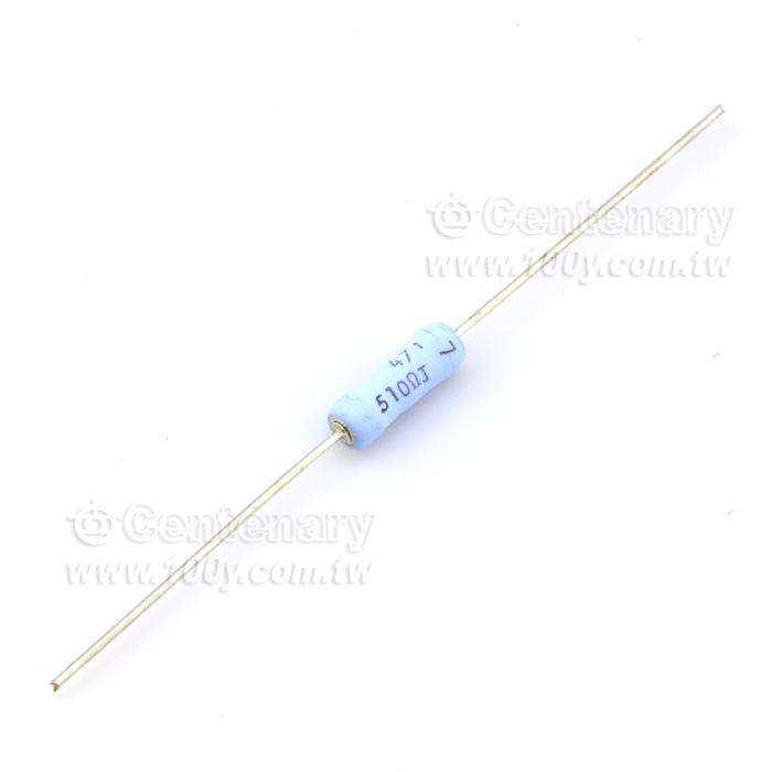 金屬氧化皮膜電阻 510ohm ±5% 2W - 109722 產品圖片