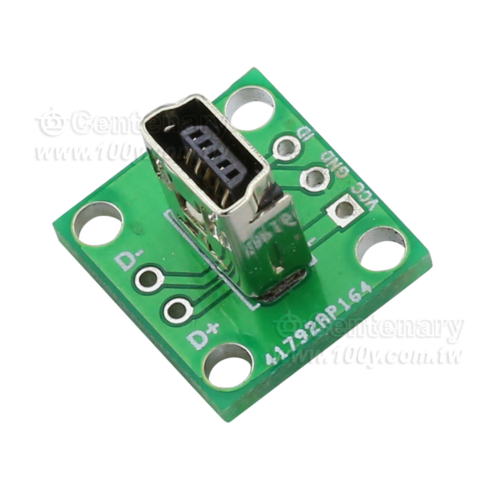 Vertical MiniUSB Converter Board - 109763 Product Image