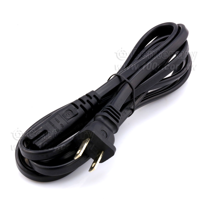 2扁帶孔插8字尾電源線 2M - 109766 產品圖片