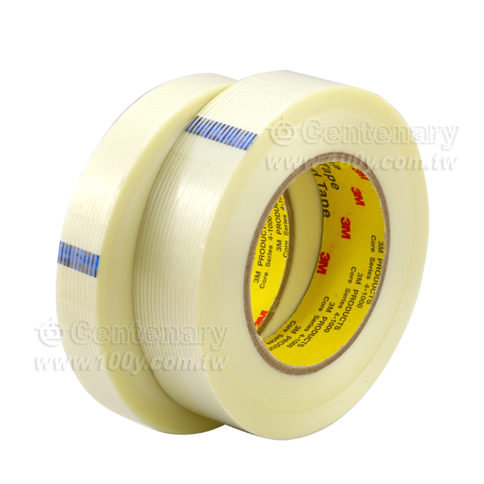 3M_High Temperature Strength Sticky Striped Fiberglass Tape - 126498 Product Image