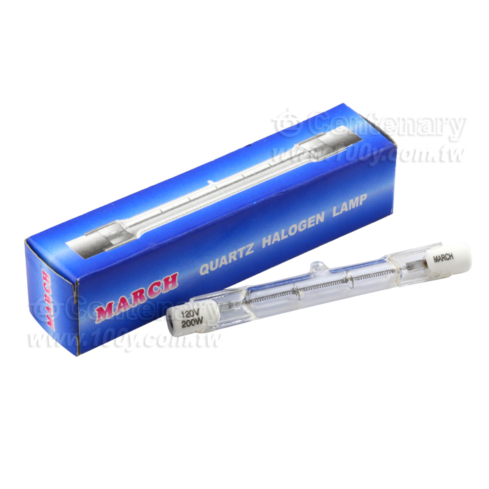 雙頭石英鹵素燈管110V/ 200W (L:78mm) - 109656 產品圖片