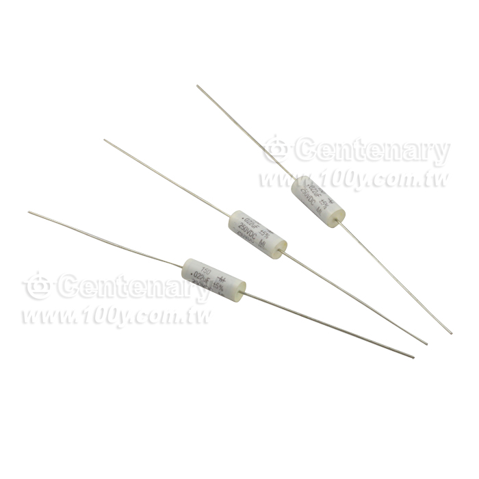 金屬化薄膜軸向電容 - 110035 產品圖片