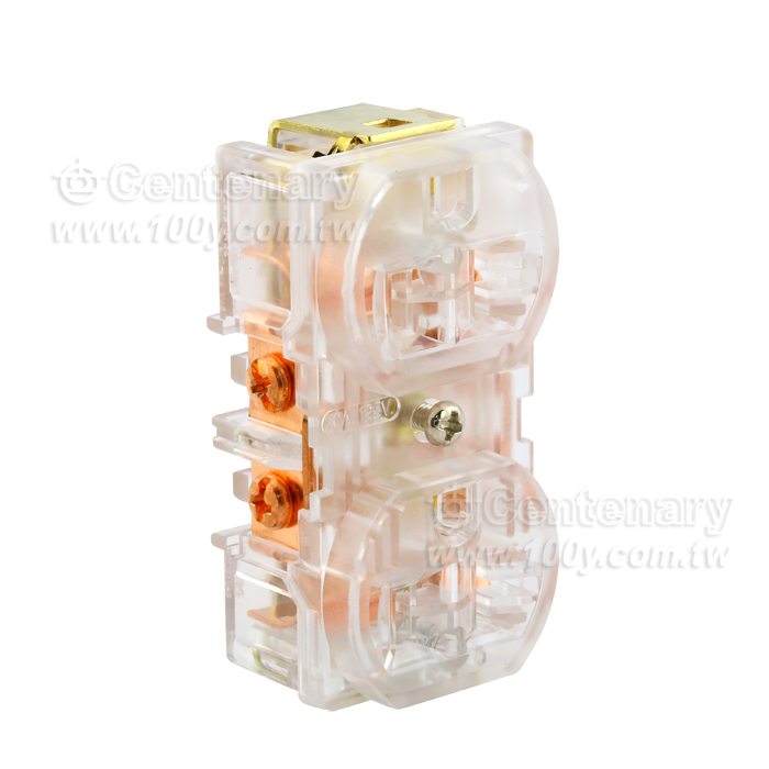 插座 20A/125V 透明色 - 109922 產品圖片