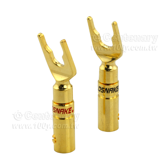 Gold-Plated Y-Type Stereo Plug - 109945 Product Image
