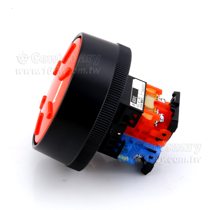 30mm 急停按鈕 1NO+1NC 65mm 紅色 - 109898 產品圖片