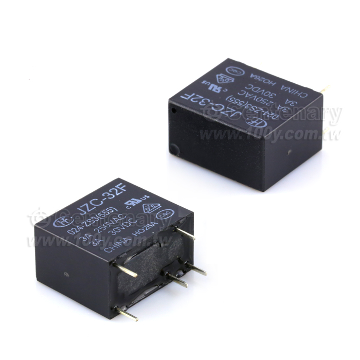 HONGFA_DC24V繼電器  (1FormC) - 62034 產品圖片