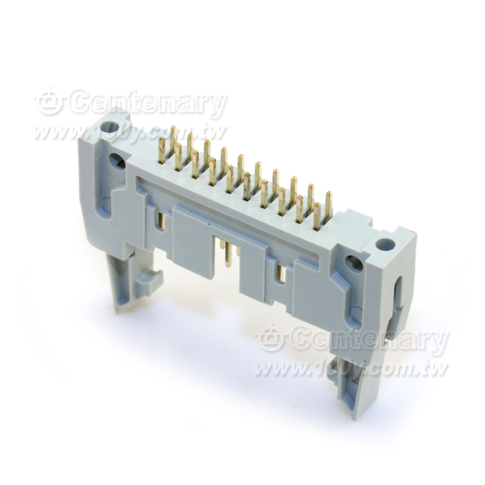 Gray 2.54mm 180° Male Headers - 106567 Product Image