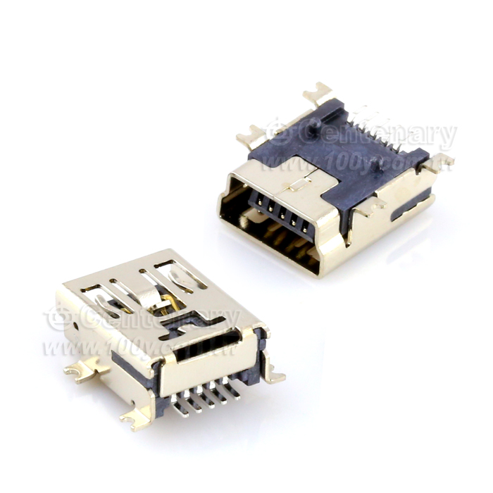 Mini USB 5P Socket - 110158 Product Image