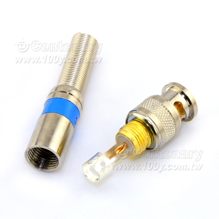 BNC Connector (Pure Copper Core 75-5 Monitoring Connector/Welding Type) - 107373 Product Image