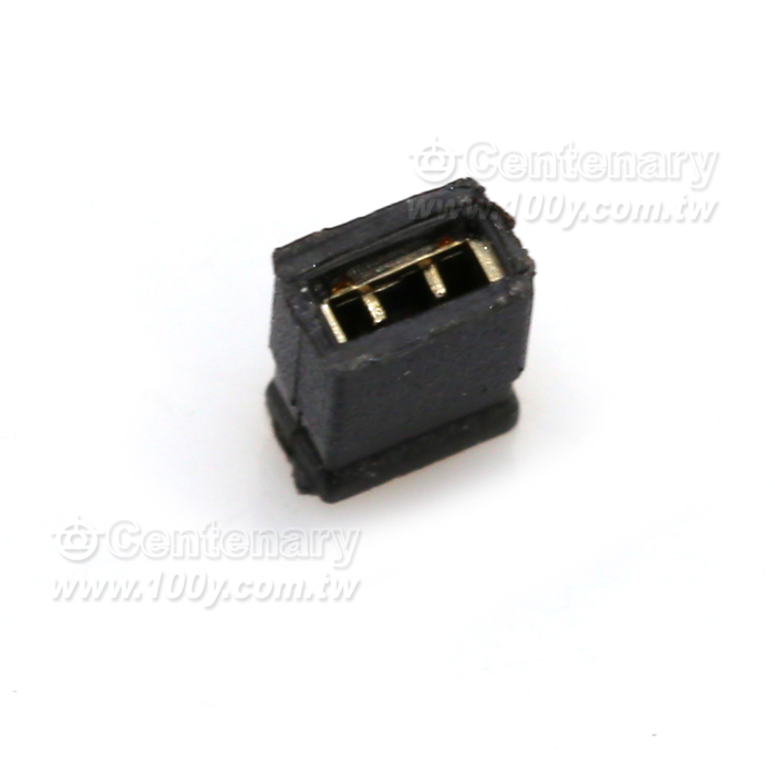 P:1.27 閉口-跳線帽-短路帽  H:2.5mm  黑色 - 106912 產品圖片