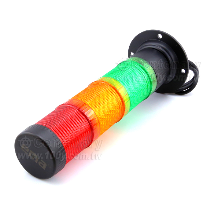φ50 LED  3層警示燈-長亮型24V/紅黃綠 - 110189 產品圖片