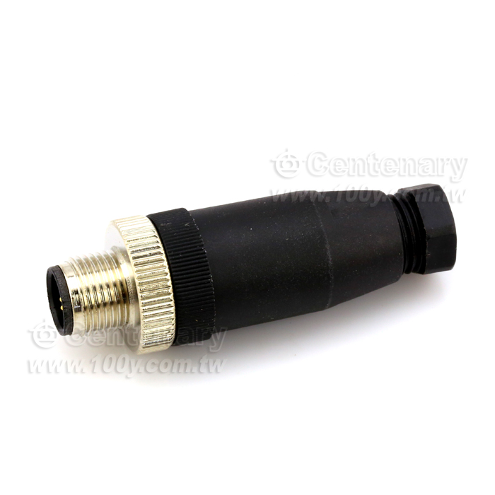 Straight 5P Male Head M12 Sensor Waterproof Connector - 110660 Product Image