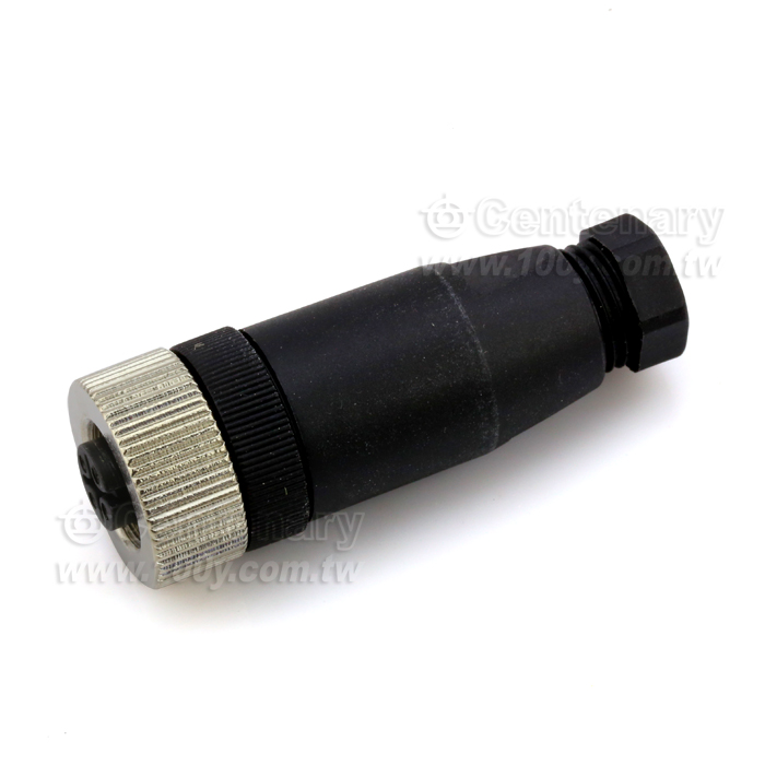 Straight 8P Female Head M12 Sensor Waterproof Connector - 112293 Product Image