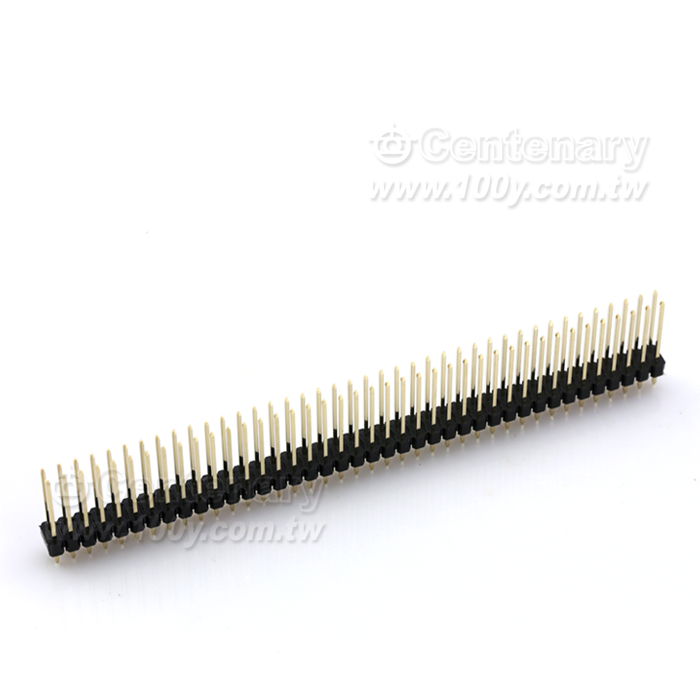 2.54mm Male Headers (Gold) - 110134 Product Image