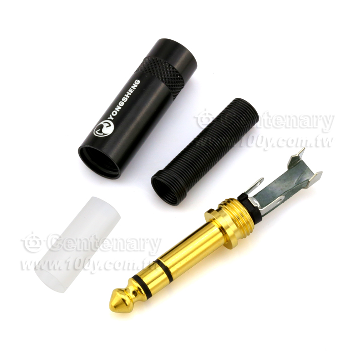 3 Core 6.35mm Stereo Line Audio Head - 110437 Product Image
