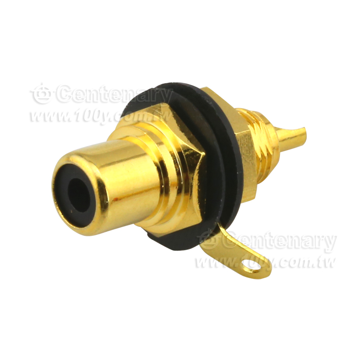 RCA Plug Connector-Gold Flash - 110422 Product Image