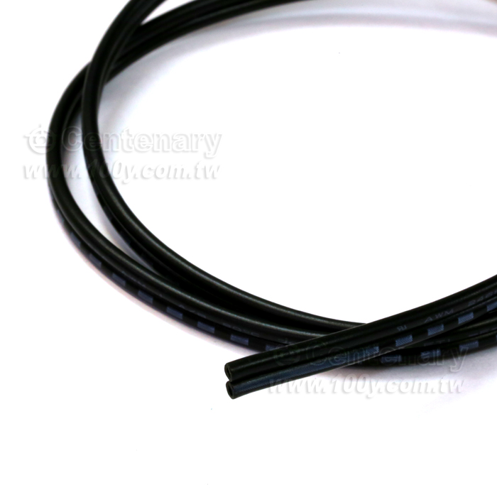 黑印白條平行線 22AWG*2C - 110179 產品圖片