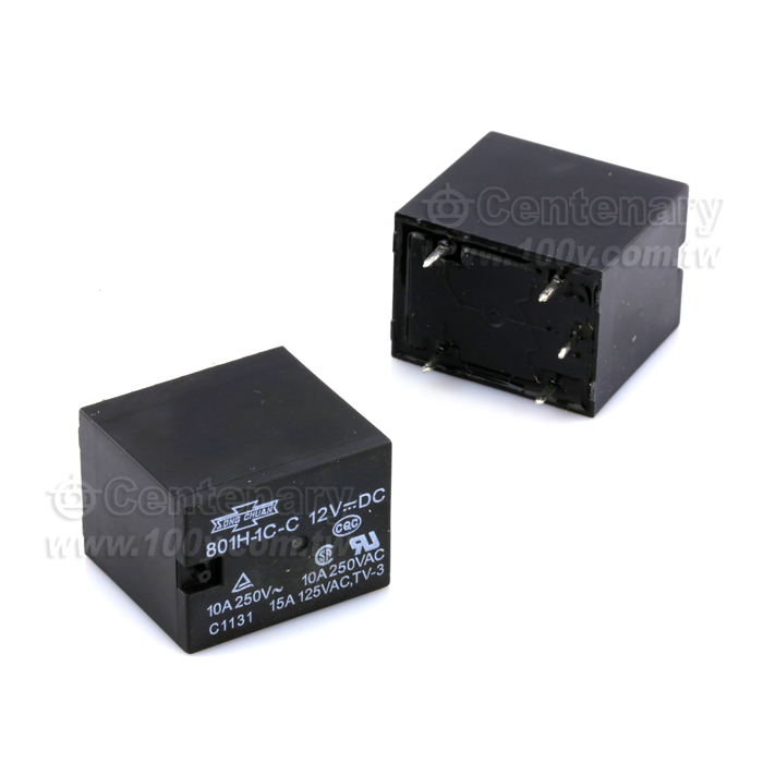 PCB繼電器 12VDC - 110604 產品圖片