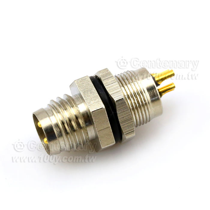 Solder 3P Male Socket_M8 Sensor Waterproof Connector - 110668 Product Image