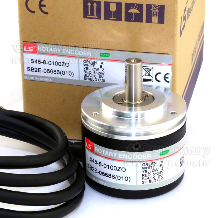 Metronixψ48mm 軸徑:ψ8 12-24V旋轉編碼器 - 106820 產品圖片