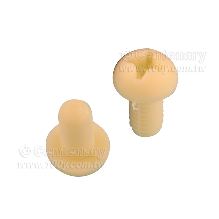 塑膠螺絲 NYLON  M4*8mm【ROHS】 - 66472 產品圖片