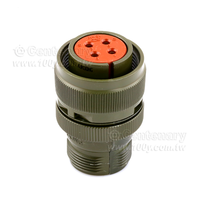 4P母端直管接頭25A 500Vac - 52081 產品圖片