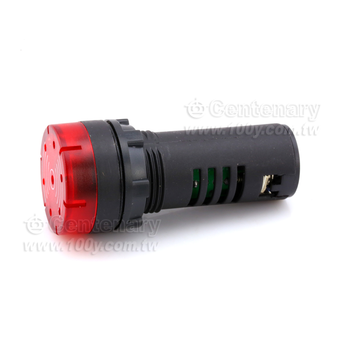 22mm LED 閃光蜂鳴指示燈 24V - 110908 產品圖片